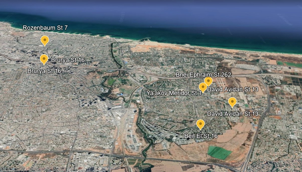 דירות 4 חדרים שנמכרו בתל אביב